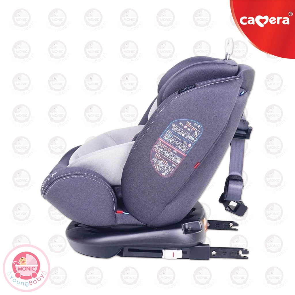 CAMERA คาร์ซีท 901 SAFIA-2 isofix หมุนได้ 360 องศา นั่งได้ถึง 12 ปีช ...