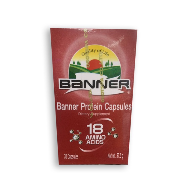 Banner Protein Capsules โปรตีน 30 แคปซูล