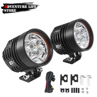 LED Fog Light Motorcycle Waterproof Spotlight 40W Foglights Driving Passing Lamp For BMW R1250GS Adventure R1200GS F850G