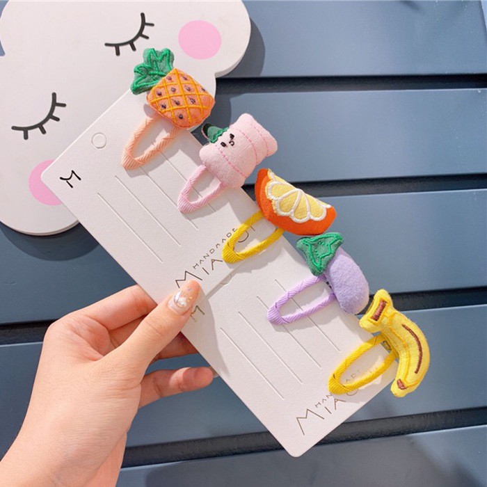 Chic. Shop กิ๊บติดผมลายผลไม้น่ารักสําหรับเด็ก
