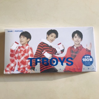 (พร้อมส่ง) โปสการ์ด ลายหมู่ TFBOYS