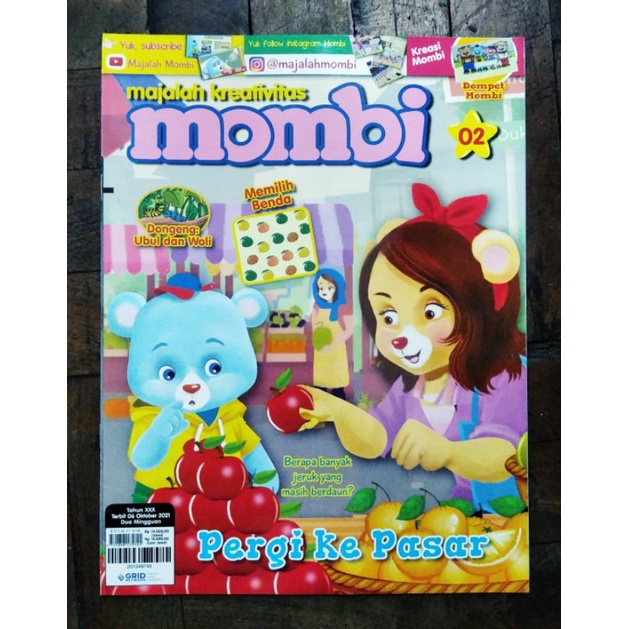 นิตยสารเด็ก Mombi หมายเลข 02 Eds OCTOBER 2021