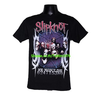 เสื้อยืดสุดเท่เสื้อวง Slipknot เสื้อวงดนตรีต่างประเทศ เสื้อวินเทจ สลิปน็อต SKT521S---5XL