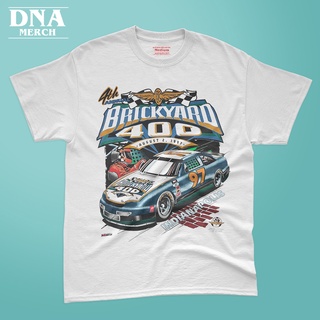 [COD]เสื้อยืด พิมพ์ลาย Nascar Brickyard 400 Indianapolis สไตล์วินเทจ เข้าได้กับทุกชุด