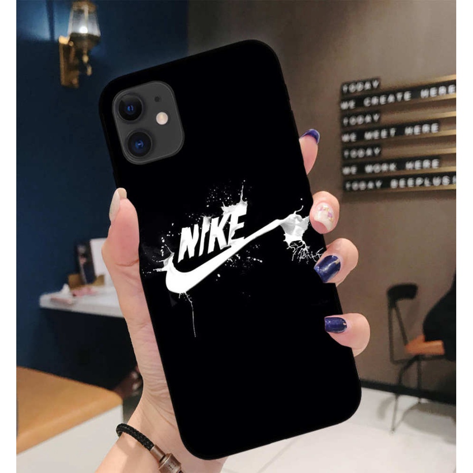 เคสโทรศัพท์มือถือ ซิลิโคน ลาย Nike แฟชั่นหรูหรา สําหรับ iPhone 11 12 Pro MAx SE 2020 12 mini 6 6S Plus 7 Plus 8 Plus X XS XR XS MAx