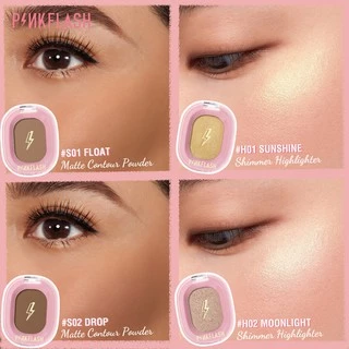 PINKFLASH Soft Smooth Pigmented Natural Natural 3D Contour Highlighter Pressed Powder