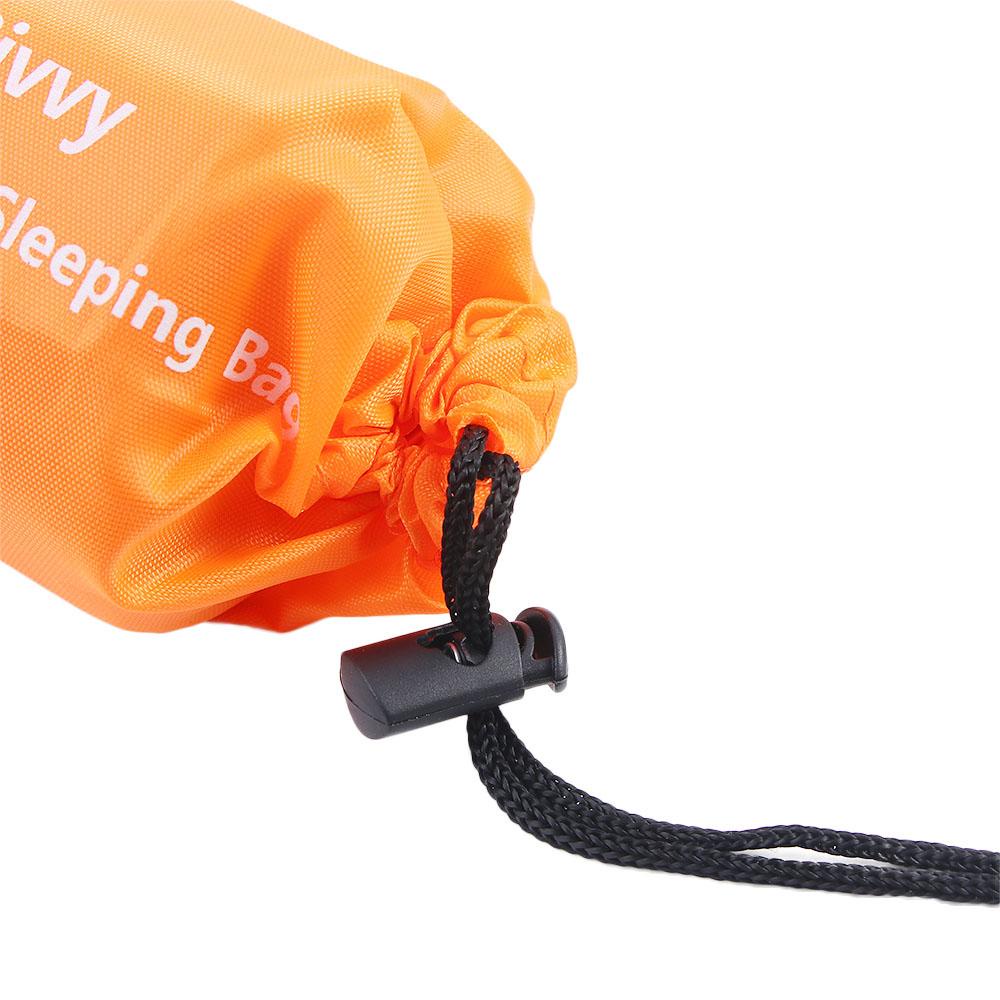 Keepin ถุงนอน Keep Warm Camping ผ้าห่มฉุกเฉินกลางแจ้งกันน้ําน้ําหนักเบา Windproof Survival ผ้าห่มกระเป๋า