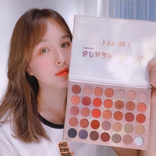 DIKALU COCO VENUS พาเลตอายแชโดว์ 35 สี เนื้อดินน้ำมัน สีสวย ติดทน ของแท้💯%  3535