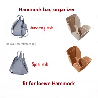 【นุ่มและเบา】ที่จัดระเบียบกระเป๋า loe we Hammock bag organizer lining bag insert  ที่จัดกระเป๋า  bag in bag ที่จัดทรง