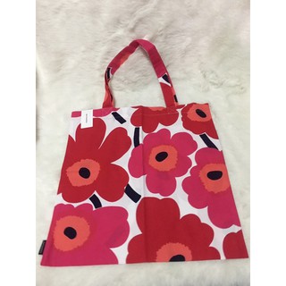 Marimekko Unikko Tote bag ดอกแดง ของแท้