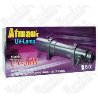 หลอด UV ฆ่าเชื้อโรคในน้ำ ยี่ห้อ ATMAN รุ่น UV Lamp 36 W.