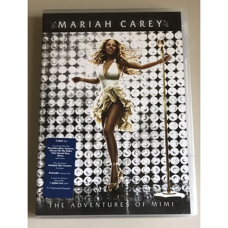 ดีวีดีคอนเสิร์ต ของแท้ ลิขสิทธิ์ มือ 2 สภาพดี...ราคา 499 บาท “Mariah Carey” คอนเสิร์ต “The Adventure