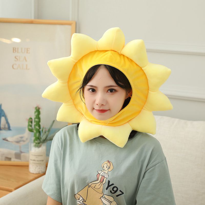 ส่งด่วน l หมวกดอกทานตะวัน สีเหลือง เหลือง เก๋ๆ นุ่มๆ ใส่ก่อนใคร พร้อมส่งจากไทย🇹🇭
