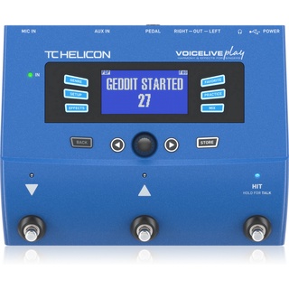 TC Helicon Voicelive Play *ของแท้รับประกัน1ปี* มัลติเอฟเฟคร้อง, 200 Preset, อัด Loop ได้, ฟรี!! อแดปเตอร์