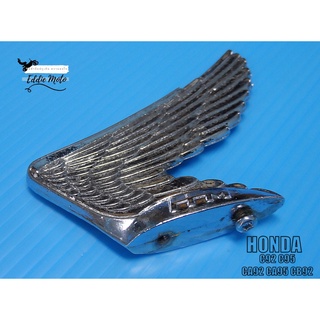 HONDA C92 C95 CA92 CA95 CB92 TOP WING HEADLIGHT VISOR // โลโก้ เจาะแก๊ปไฟหน้า สินค้าคุณภาพดี