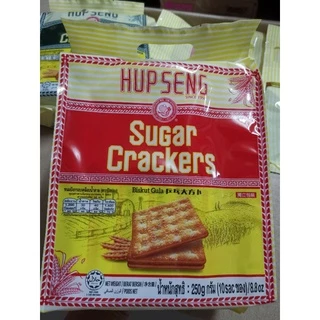 ถูก‼️ขนมฮับเส็ง ขนมปังกรอบ 428 กรัมรสดั้งเดิม Hup Seng ครีมแครกเกอร์ตราปิงปอง และฮับเส็งขนมปังกรอบรสเคลือบน้ำตาล