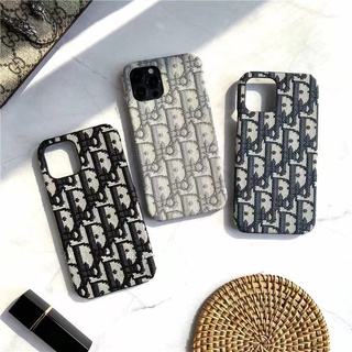 with iphone case เคสโทรศัพท์มือถือ PC แข็ง ผ้าแคนวาส สามสี สําหรับ with iphone 13 case xs max xr 11 pro max 7 8plus 12 pro max