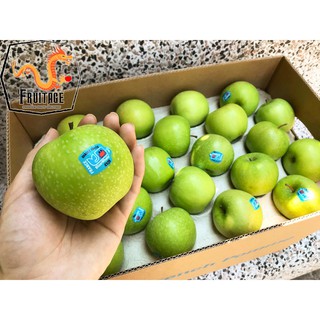 ราคาแอปเปิ้ลเขียว (1ลูก) ( FRANCE / USA / NZL ) ~ลดพิเศษ~ Green Apple กรอบ อร่อย ผลไม้ต่างประเทศ ผลไม้พรีเมี่ยม ผลไม้นำเข้า