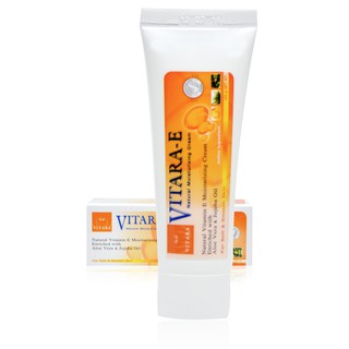 VITARA-E CREAM 25G เล็ก(VITAMIN E) บำรุงผิวพรรณให้ชุ่มชื่นด้วยวิตามินอีธรรมชาติ