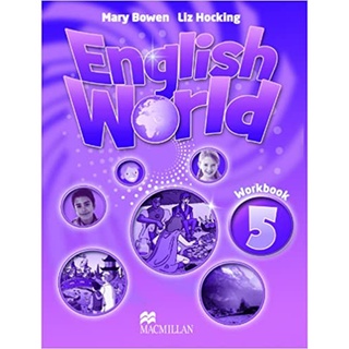 DKTODAY หนังสือแบบฝึกหัด ENGLISH WORLD 5:WORKBOOK