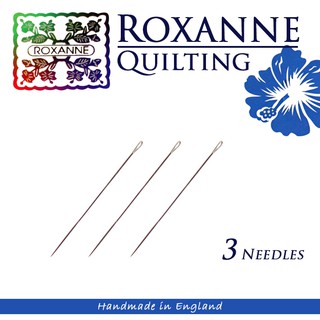 เข็มควิลท์มือ เข็มเย็บผ้าหนา Made in England ของ Roxanne No.9 Betweens Needles แบ่งขาย 3 เล่ม (รหัส Roxanne0001_1)