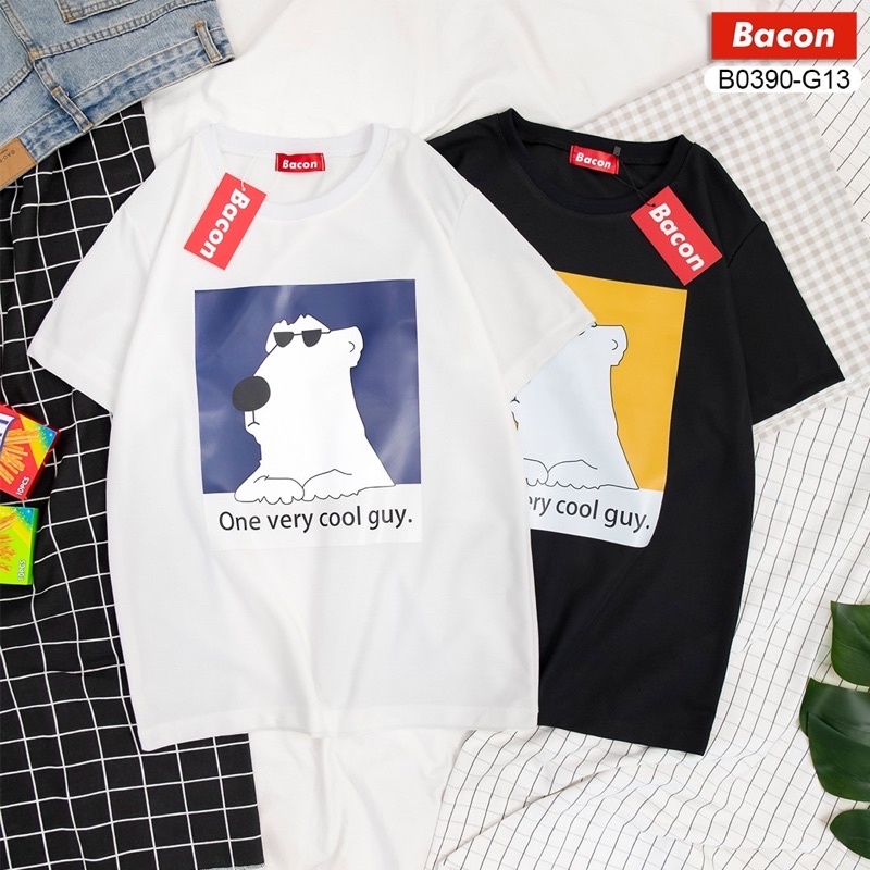 เสื้อยืด ฟรีไซต์ Bacon