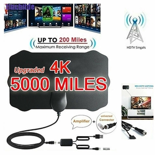 เสาอากาศทีวีดิจิตอล 5000 Mile Range Hdtv 4k