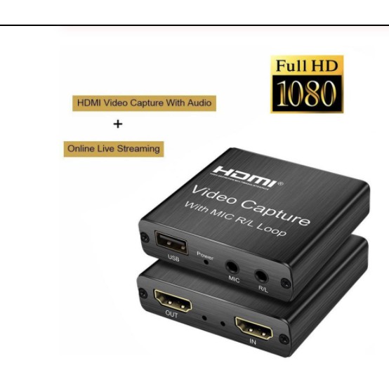 USB2.0 HDMI 4K60Hz การจับภาพวิดีโอ HDMI เพื่อการจับภาพวิดีโอ USB Dongle การ์ดเกมสตรีมมิ่งถ่ายทอดสดสตรีมด้วยการป้อนข้อมูล