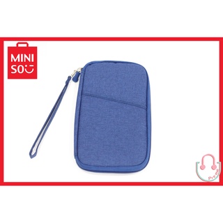 ✅ สินค้าใหม่ พร้อมส่ง! MINISO Passport Cover สีน้ำเงิน ที่ใส่พาสปอร์ตแบบยาว สีสันสดใสสุดชิค!