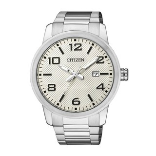 CITIZEN นาฬิกาข้อมือผู้ชาย สายสเตนเลส รุ่น BI1020-57A - Silver Beige