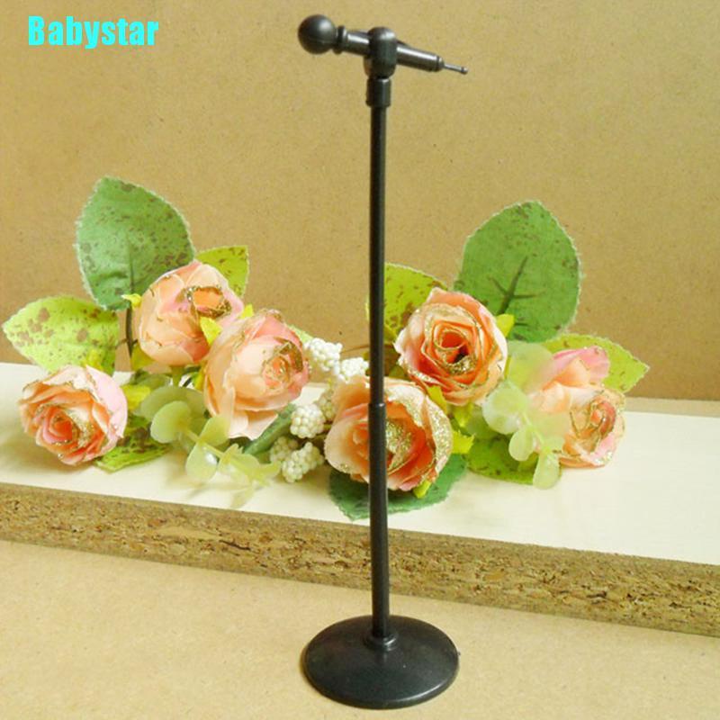 (Babystar) ไมโครโฟนพลาสติก ขนาดเล็ก น่ารัก สําหรับบ้านตุ๊กตา