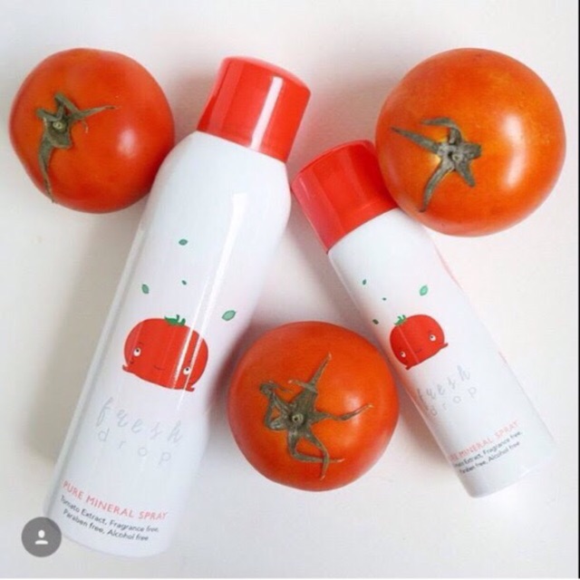 น้ำแร่ fresh drop มะเขือเทศ