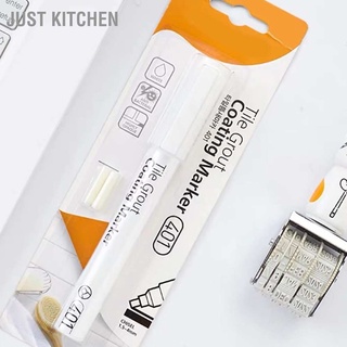 Just Kitchen Grout Pen Tile Paint Marker Plastic Colorant Sealer for Bathroom Kitchen