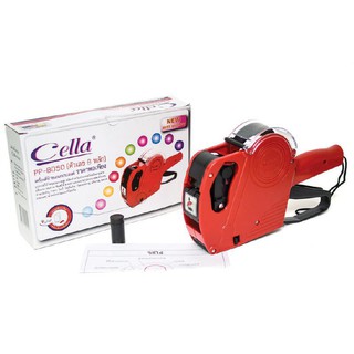 CELLA เครื่องตีป้ายราคา 8หลัก เซลล่า รุ่น PP-8050 Price Labeller เครื่องพิมพ์ป้ายราคา