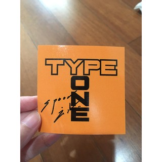 สติกเกอร์ One SIGNED TYPE JDM