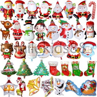 ❤พร้อมส่ง❤ลูกโป่งคริสต์มาส  ลูกโป่งคริสต์มาส CHRISMAS balloons ลูกโป่งวันคริสต์มาส