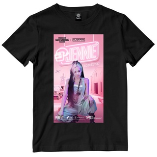 เสื้อยืดคอกลมเสื้อยืด พิมพ์ลาย Blackpink Jennie Kpop คุณภาพดี สําหรับผู้ชาย และผู้หญิง ไซซ์ S M L XL XXLS-4XL