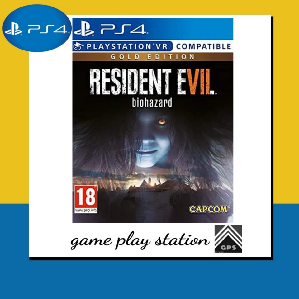 ps4 biohazard resident evil 7 gold edition ( english zone 2 )