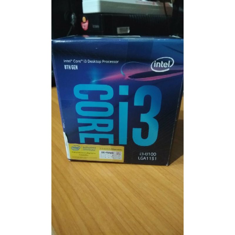 CPU i3 8100 1151v2 4C4T แถมฟรีเมนบอร์ดเสีย MSI