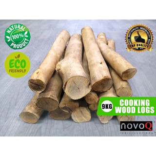 9 KG BBQ WOOD LOGS ไม้ บาร์บีคิว 9 ก.ก. สำหรับการทำอาหาร,การรมควันในเตาอบ,การออฟเซ็ต,การย่างบาร์บีคิว