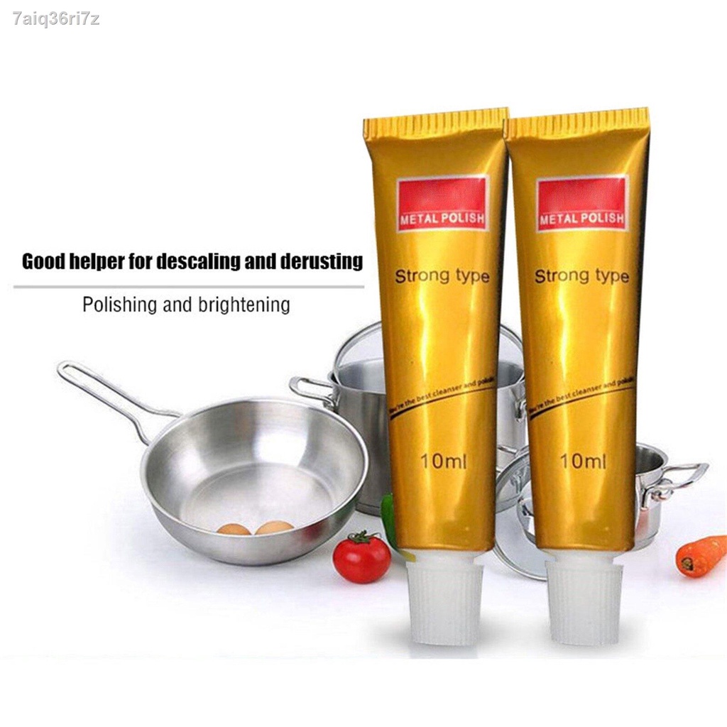 FruiS Metal Polish Cream,Stainless Steel/Silver/Coin/Brass Polish Cleaner Rust Remover