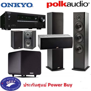 Onkyo TX-SR494+Polk T50 T30 T15 PSW111 (5.1Ch)