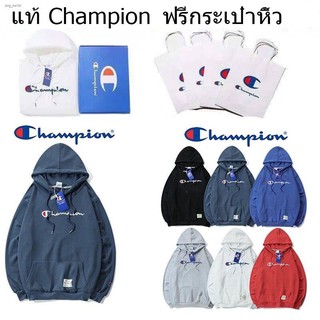 🔥พร้อมส่ง🔥 Champion เสื้อฮู้ด เสื้อยืด เสื้อยืดแขนยาว