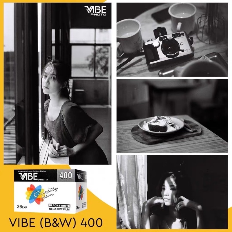 ฟิล์มขาวดำ VIBE 36exp