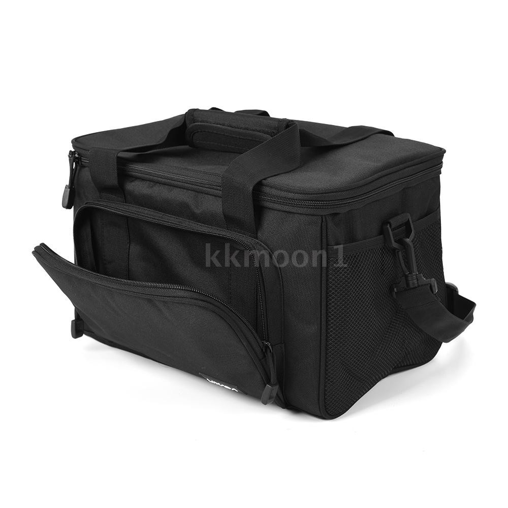Lixada Portable Canvas Fishing Shoulder Tackle Bag Pack Fishing Lure Reel Bag