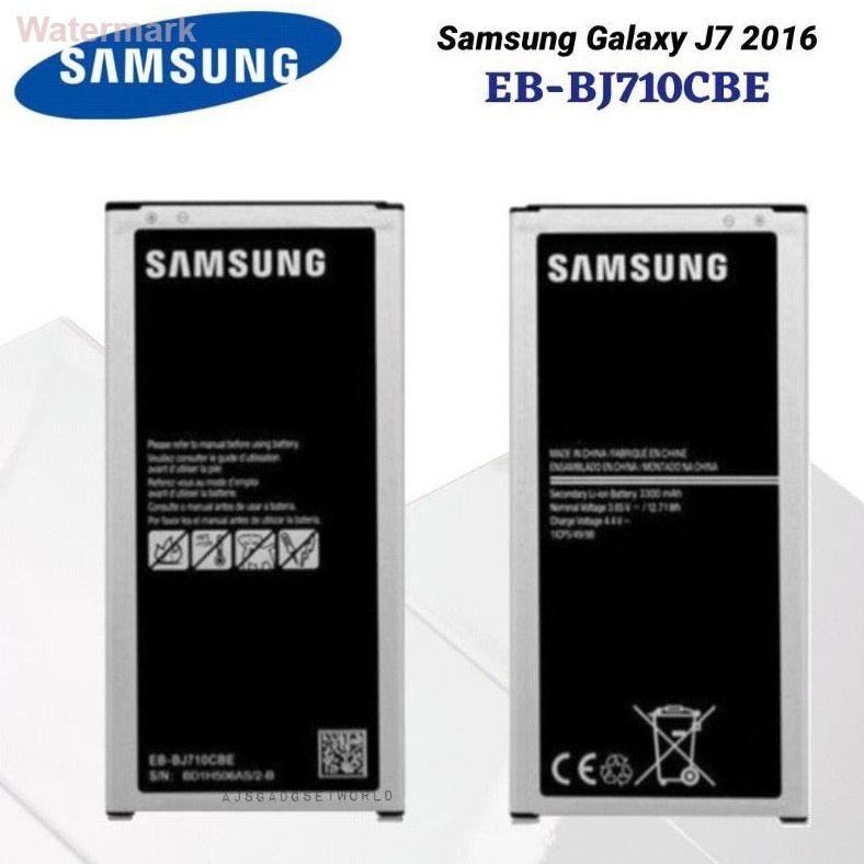 แบตเตอรี่ Samsung Galaxy J7 2016 (ของแท้/ของแท้)