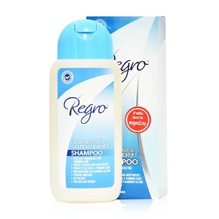 Regro Hair Active &amp; Antidandruff รีโกร แฮร์ แอคทีฟ แอนด์ แอนตี้แดนดรัฟ แชมพู แชมพูป้องกันผมร่วงและมีรังแคร่วมด้วย