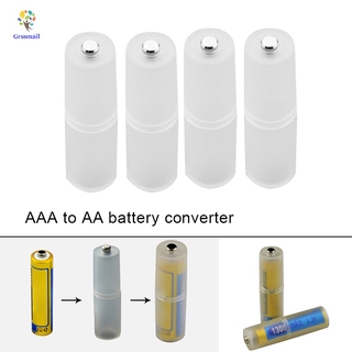 อะแดปเตอร์แปลงแบตเตอรี่ Aaa To Aa Size 4 ชิ้น