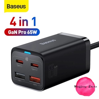 💜ถูกจริง/ส่งไว📦Baseus หัวชาร์จด่วน GAN 3 Pro 65W Usb Type C หัวชาร์จสาย หัวชาร์จ 20W PD QC4.0 Samsung