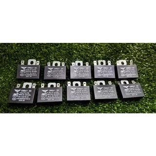 คาปาซิเตอร์ พัดลม1.5uf/400v รุ่นขาเสียบ (แพ็ค10ชิ้น) ใช้กับพัดลม14-16นิ้วแคปพัดลม CAP Hatari capacitor พัดลมฮาตาริ capa